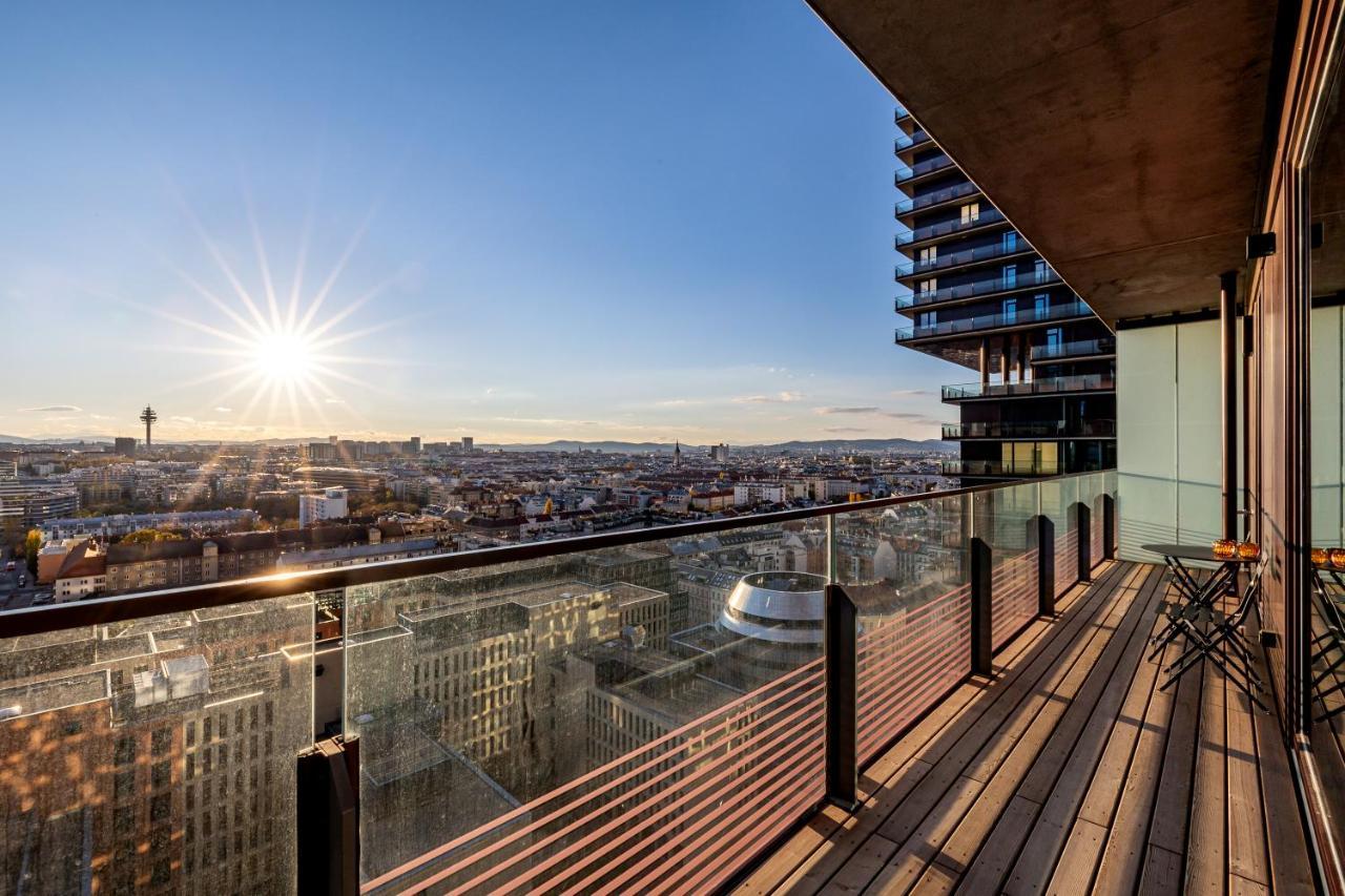 New Luxury Apartment Overlooking Wien Exterior foto