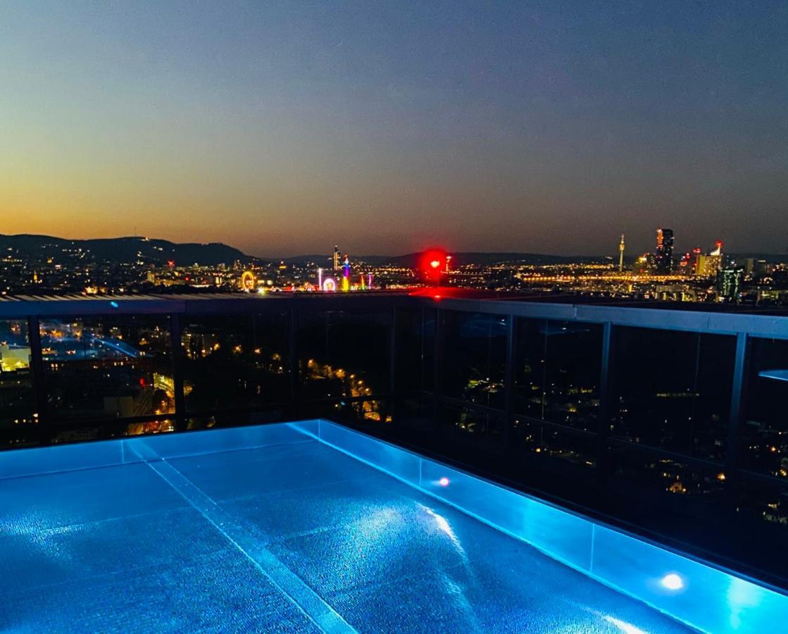 New Luxury Apartment Overlooking Wien Exterior foto